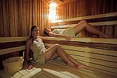 Hotel Historia Veszprem vous propose une confortable cabine de sauna, adaptée à un week-end de bien-être