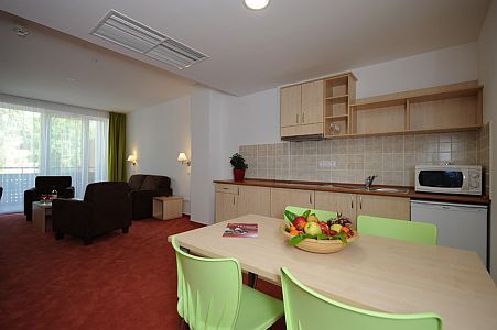 Hotel Beke**** Hajduszoboszlo - Appartement mit Küche zum günstigen Preis