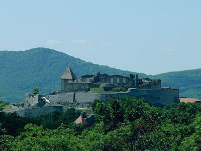 Citadelle  à Visegrad à proximité de l'Hotel Patak Part, belle vue sur le Danube