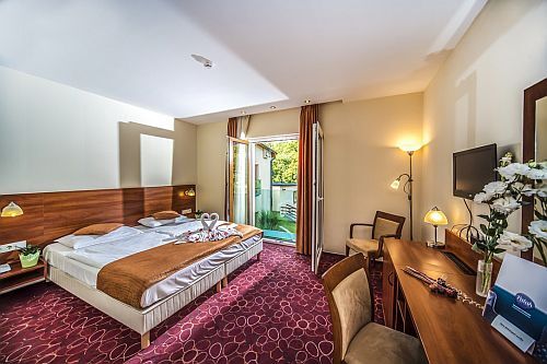 Patak Park Hotel　Visegrád - ヴィシェグラ-ドのパタクパ－クホテルでの上品でエレガントな客室。オンライン予約も可能です。