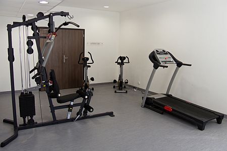 Fitnesszaal van het Hotel Kelep in Tokaj, Hongarije