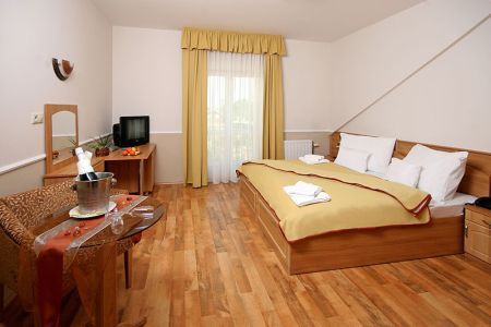 Logement de bon marché  à l'hôtel Nefelejcs à  Mezokovesd avec paquet offre spéciale en demi-pension