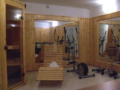 Salle de fitness de l'Hôtel Walzer à Buda à proximité de la rue Hegyalja