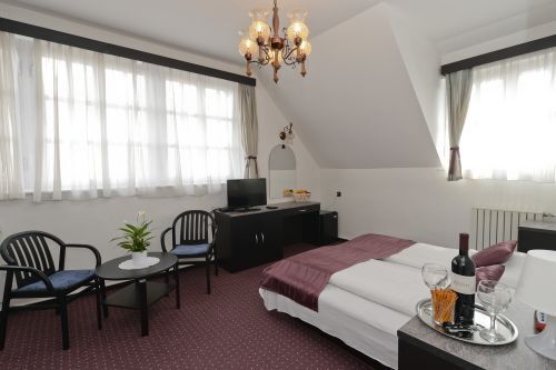 Chambre d'hôtel á prix abordable dans l'Hôtel Budai - L'Hôtel Budai á Budapest