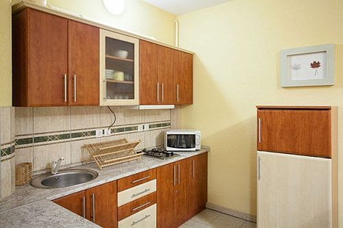 Hotel Szindbád Balatonszemes, Apartamento cocina