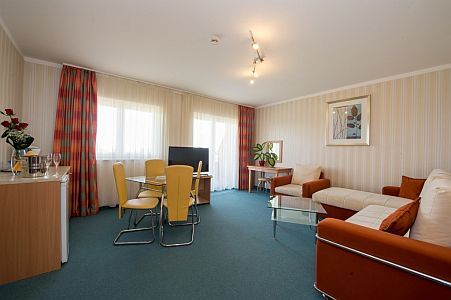 Suite van Vital Hotel, een romantische en elegante hotel van Zalakaros, Hongarije