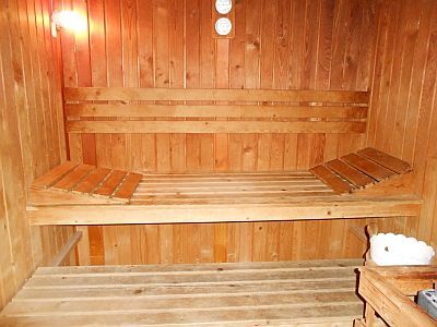 Finnische Sauna im Hotel Tündérkert in Noszvaj