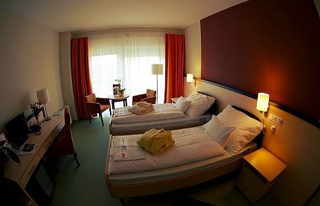 Chambre d'hôtel à Harkany Psoriasis Centrum