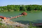 Lake beach at Bagoly Fogadó