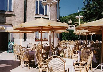 Budapest hotel Gellert - Danubius hotel Gellert - Terrace