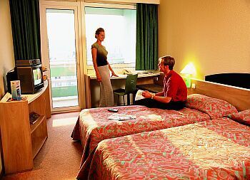 Tweepersoonskamer in het Ibis Hotel Boedapest Vaci ut - goedkope accommodatie in Hongarije