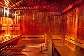 Sauna in dem neuen Hotel Museum Budapest