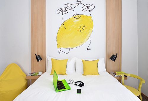 Hôtels á 3 étoiles en Hongrie - Ibis Styles Budapest City - la chambre á deux lits