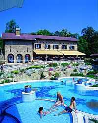 Basen na wolnym powietrzu - Hotel Termalny Aqua Heviz, Węgry